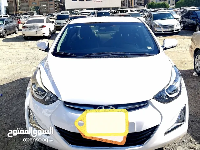 hyundai Avante as a new car سيارة هيوانداي نظيفة جدا