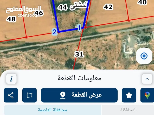 ارض للبيع رقم 44 المشتى حوض 4