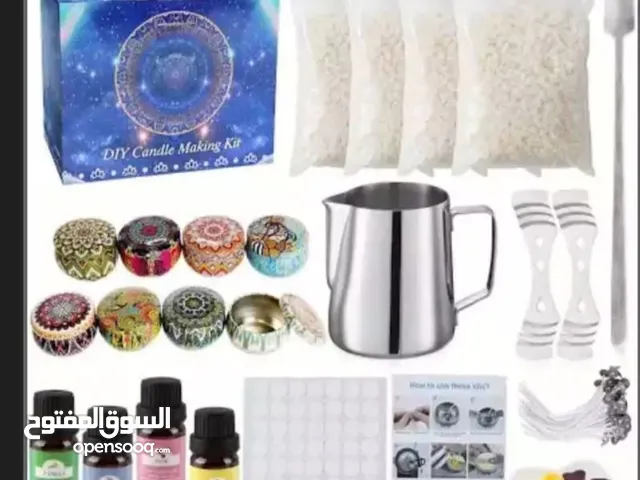 للبيع مستلزمات صناعة شموع جديدة