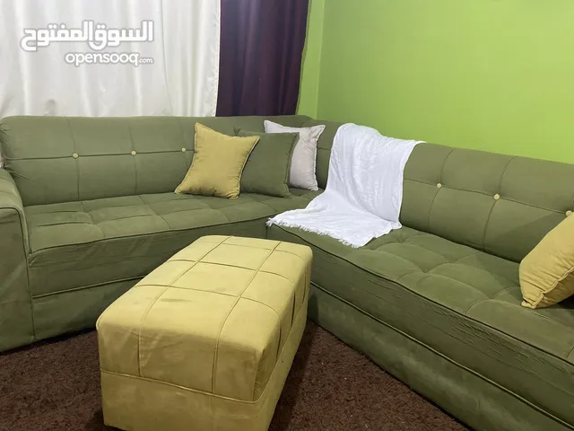 طقم كنب 10 مقاعد لون اخضر زيتي