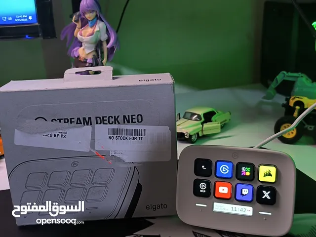 ستريم دك الكاتو ما مستخدم ابد جديد سعره 150 الف وبي مجال قليل