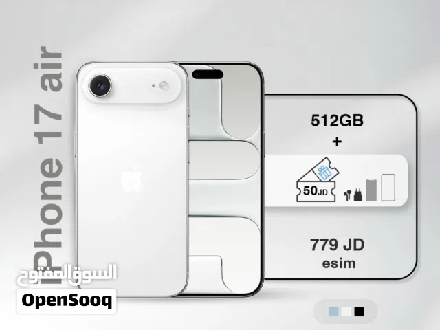Apple iPhone 17 Air 256 GB in Amman