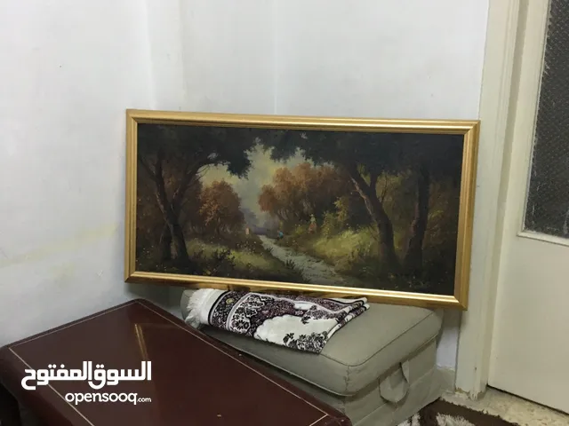 لوحات فنية رسم زيتي بحالة ممتازة