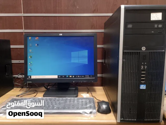 HP Core i5 Desktop Computer Complete Set – 4GB RAM, 500GB HDD, Windows 10, MS Office Ready, 19′′ HD