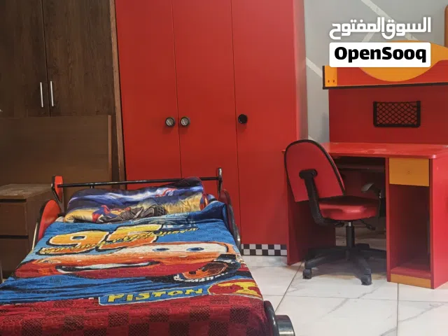 غرفه نوم اطفال بحاله ممتازه 4قطع