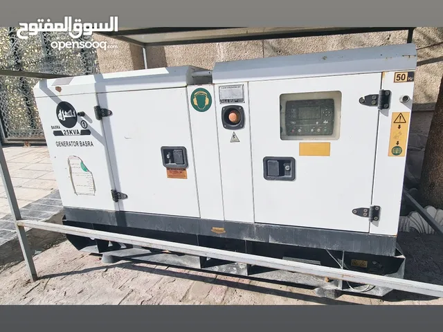 مولد 25kv صيني جديد مع ضمان عدم فتح برغي بوضع الشركة