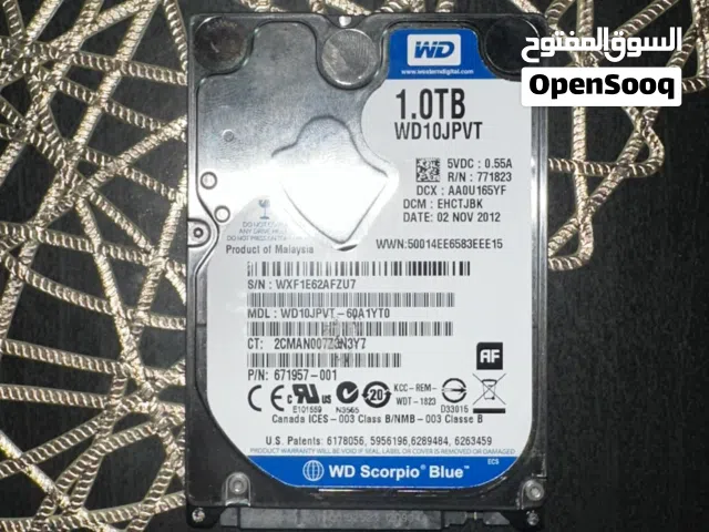 WD 1TB HDD 2.5inch for sale