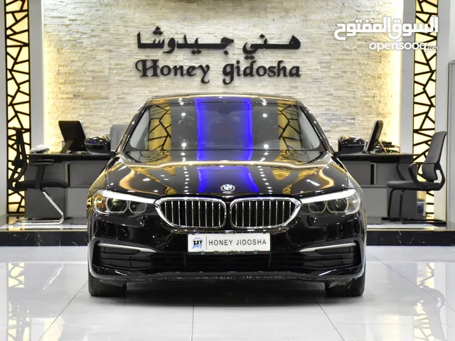 BMW 520i ( 2019 Model ) in Black Color European Specs This has done a kilometer of 161,000 Km