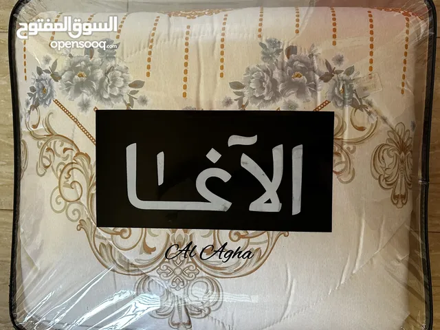 لحاف صيفي محشو مجوز 4 قطع جديد بورقته بسعر حرق