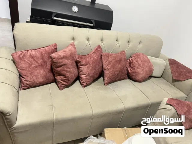 طقم كنب مستعمل 7 مقاعد