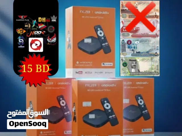 Android tv box received with one year subscriptions 14 BD