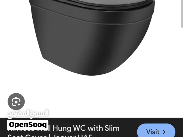 jaquar toilet and tank black
