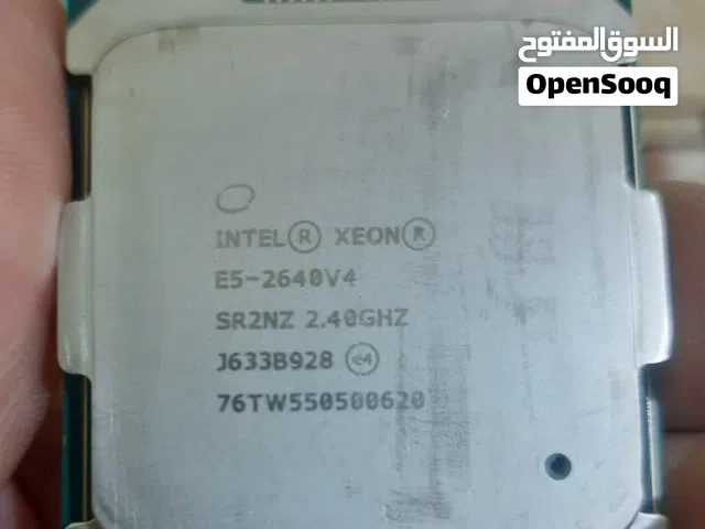 معالج Inter xeon e5 -2640 v4 للبيع 25 او بي مجال