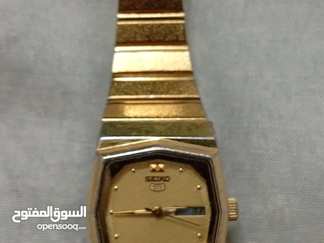 ساعه سيكو 21 jewels شبه جديده أوتوماتيك شغاله
