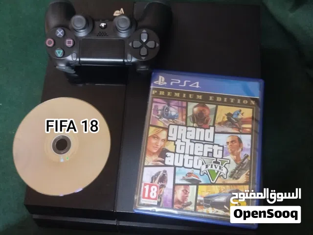 بلاي ستيشن 4 بحالة ممتازة