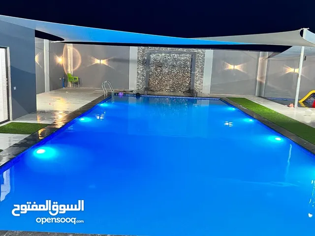 شاليه وفيلا - مسبح 17 في 7 - ألعاب مائية للأطفال مع بركه منفصله