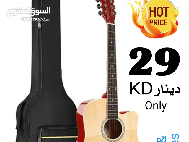 New Wooden Guitar 41 inches with bag & accessories