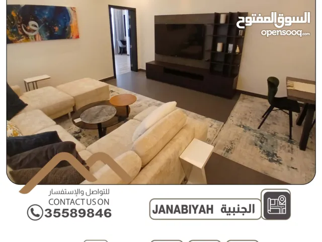 2 m2 2 Bedrooms Apartments for Rent in Northern Governorate Al Janabiyah