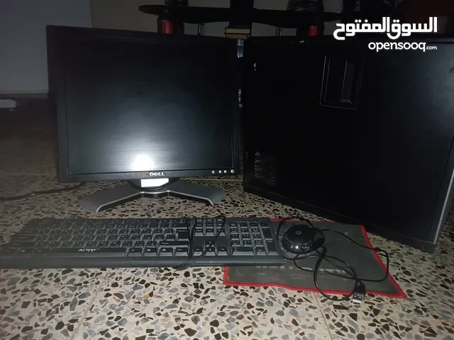 كمبيوتر DELL مواصفات جيدة مستعمل للبيع سعر 140 نهايتة 125 يجي معا واير الانترنت وحساب Steam