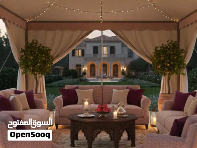 أقمشة ومنسوجات اللنن للجلسات الخارجية ذات جودة عالية متوفره بعدة الوان مميزة ضد الماء والشمس