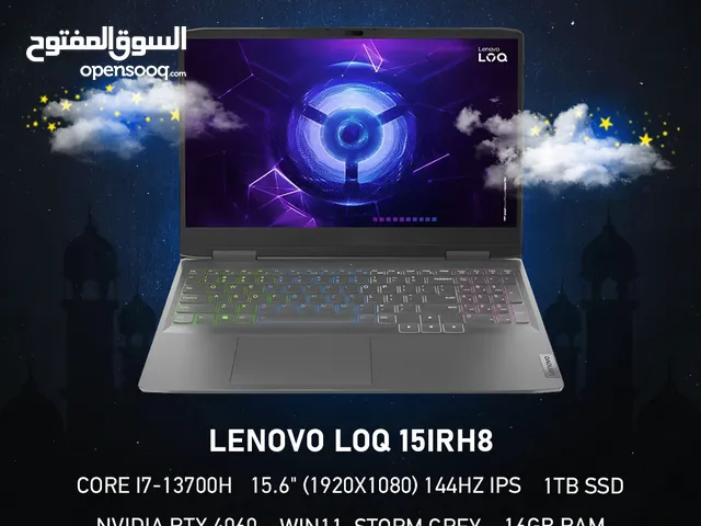 Lenovo Loq" RTX 4060 , 144Hz Ips 1TB SSD Gaming Laptop" - لابتوب جيمينج من لينوفو !
