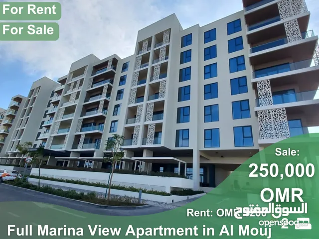 Full Marina View Apartment for Rent & Sale in Al Mouj  REF 339BB