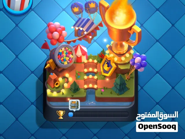 للبيع حساب كلاش رويال قوي 10 والجاد مابقصر وياهه