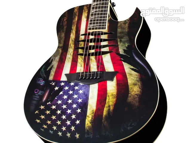 Dean Dave Mustaine Signature Electro Acoustic Guitar.