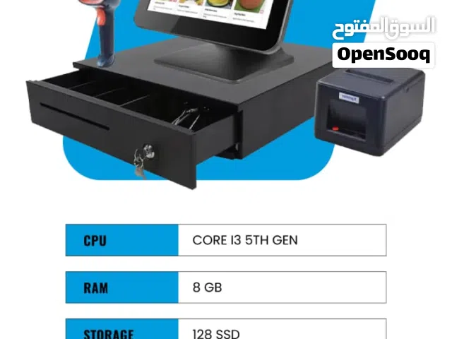 متوفر لدينا أجهزة كاشير (POS) احترافية – مناسبة لجميع الأنشطة التجارية