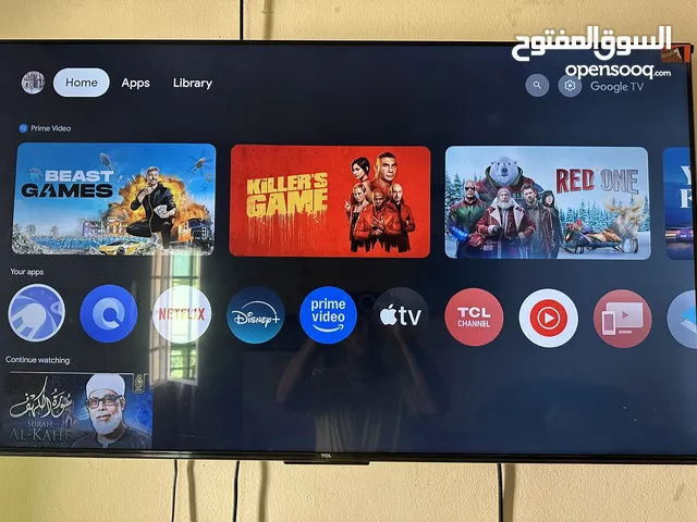 4K TCL google tv  سمارت 55