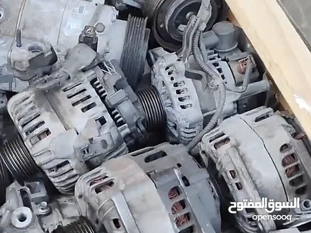 قطع غيار جميع أنواع السيارات مستورد مكائن و جربكس جميع قطع الكهرباء