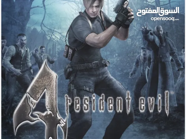 Resident Evil 4 PS4 game cd 4رزدنت ايفل