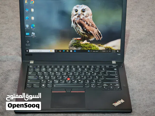 Lenovo ThinkPad T480 – i5 جيل ثامن – رام 8GB – NVMe 256GB – بحالة جيدة