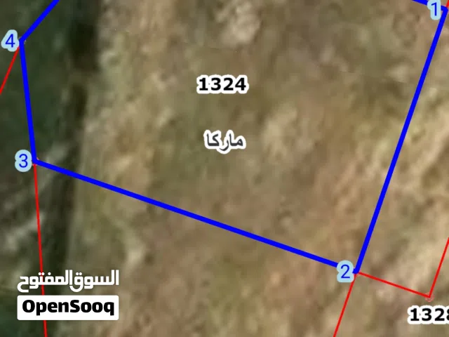 ارض للبيع في اسكان القضاة  المغيرات ماركا