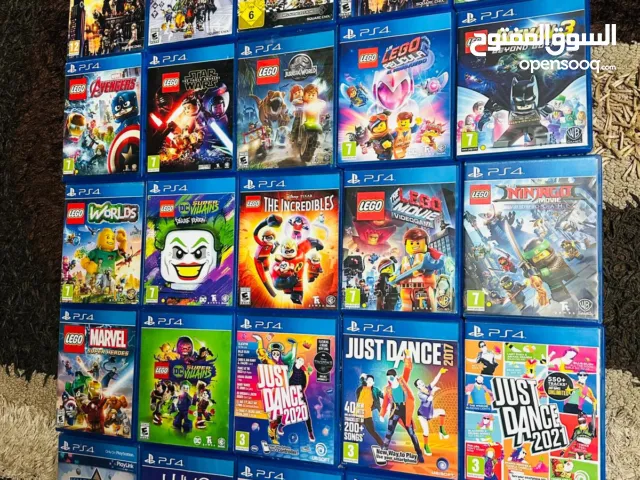 سيديات ألعاب بلاسيتشن 5/4