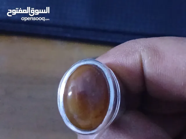خاتم للبيع لأعلى سعر حجر نادر وغريب عقيق سليماني داودي