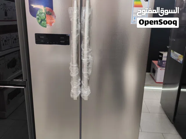 عرض نااار على ثلاجة ميديا سايد باي سايد 510 لتر سلفر ستاتلس ستيل
