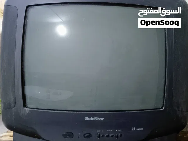 تلفزيون جولد ستار شغال % 100 ملون بدون ريموت