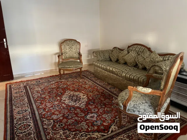 صالون دمياطي خشبه زان خمسة قطع كنبة واربعة كراسي