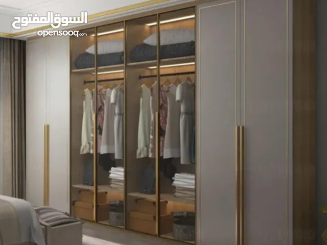 خزانة غرفة نوم جديدة غير مستعمله كامله جديدة غير مستعمل
