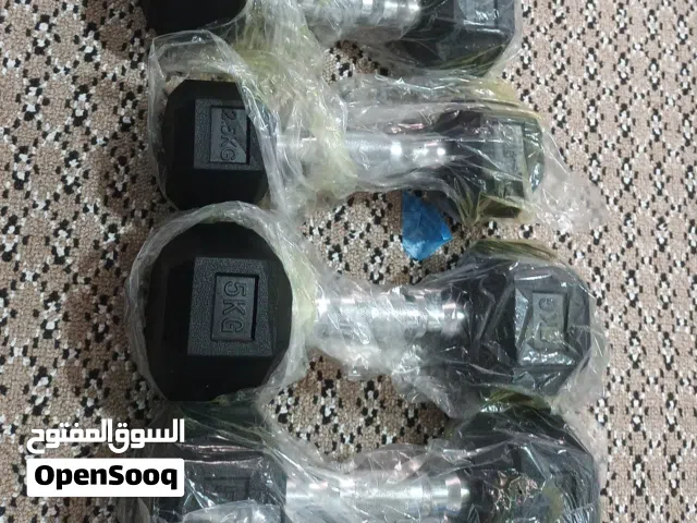 HEX DUMBBELLS RUBBER COATED (NEW ONLY)