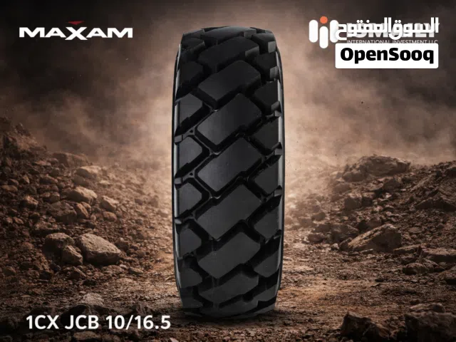 اطارات إطار بوب كات و JCB 1CX قياس 10_16.5 نمط MS 907 بسماكة 14 PR  للاعمال القاسية صنع في فيتنام