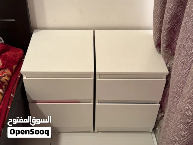 X 2 bedside table
