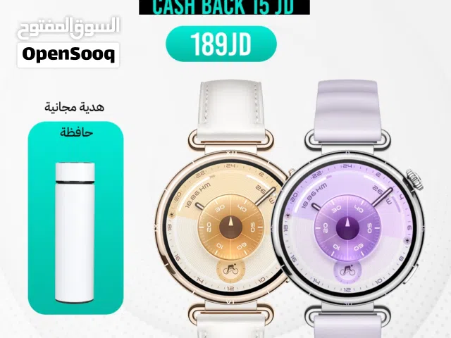 ساعات ذكية هواوي HUAWEI WATCH GT6 WHITE LEATHER 41MM عالية الجودة مع ميزات متقدمة