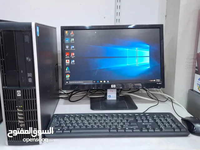 HP Core i5 Computer Full Set 19" HD Monitor 8GB RAM 500GB Hard Drive Ready Windows 10 Office 21 Pro