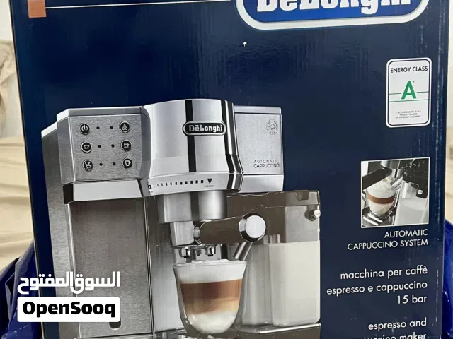 مكينه قهوة جديدة بالكرتون