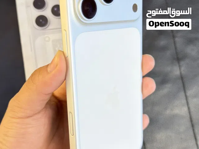 ايفون 17 برو ماكس شريحه فعليه مشحون 40 مرة