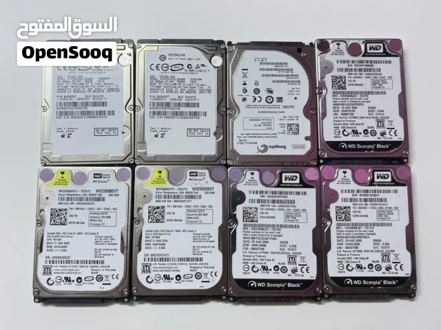 250GB 320GB 2.5” HDD HARD DRIVES STORAGE FULLY WORKING