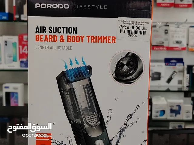 Porodo Lifestyle Air Suction Beard & Body Trimmer