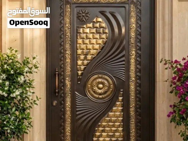 أبواب حديد ودربزينات بسعر تنافسي